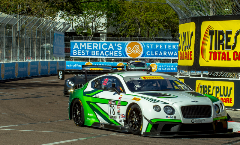 The Bentley is probably the loudest PWC car; it sounds amazing.